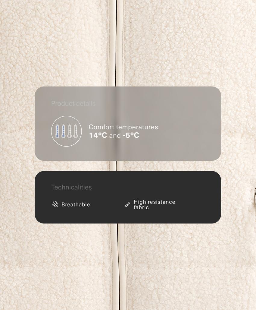 Жилет из стеганого меха искусственного