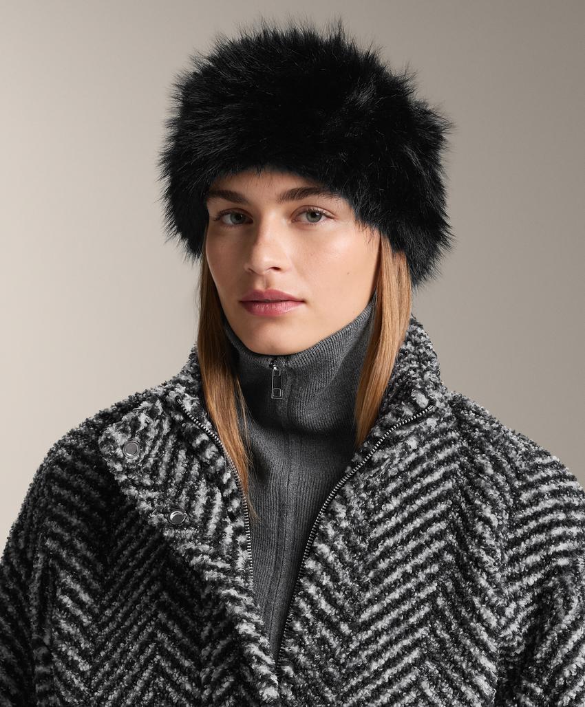 Ободок со эффектом волос длиной 10 см