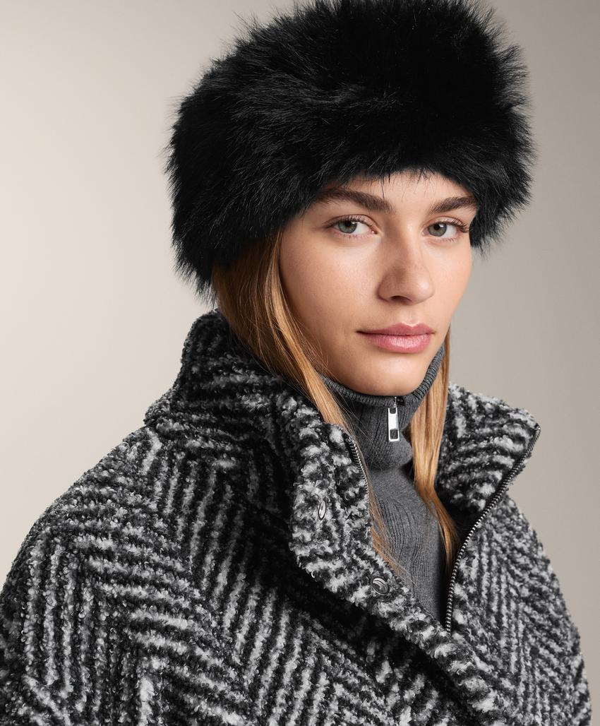 Ободок со эффектом волос длиной 10 см