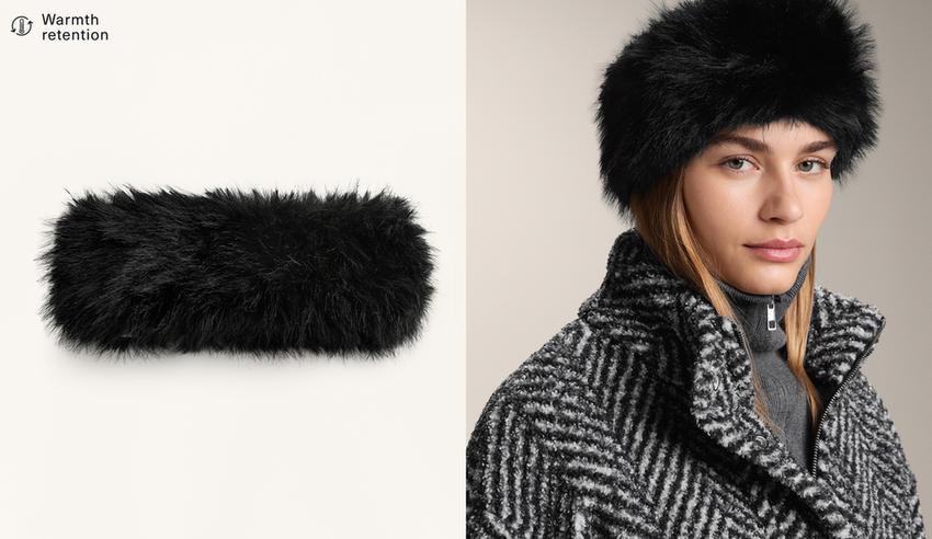 Ободок со эффектом волос длиной 10 см