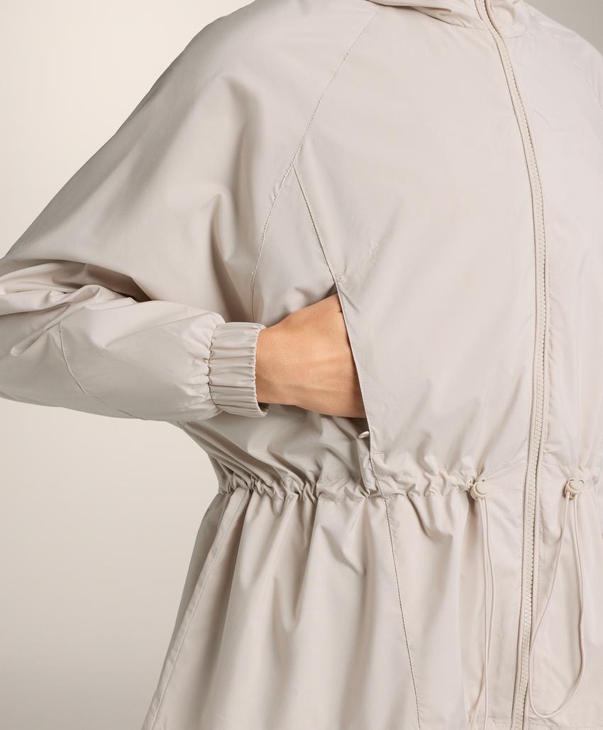 Длинный ветрозащитный водоотталкивающий ветровик