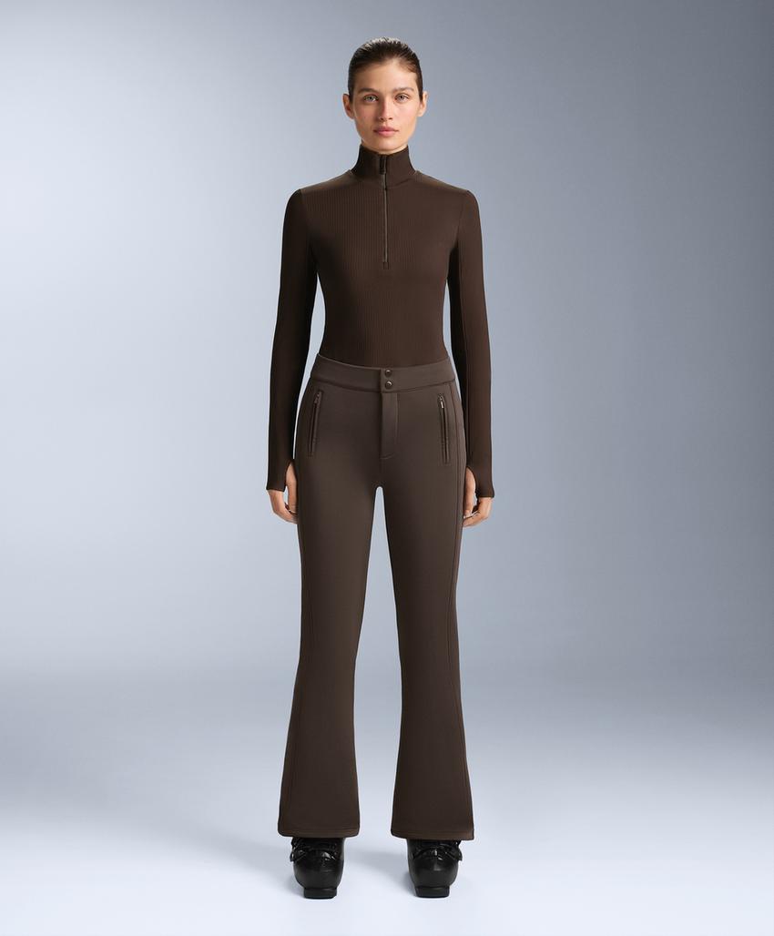 Рубашка с длинным рукавом из ребристого термобелья