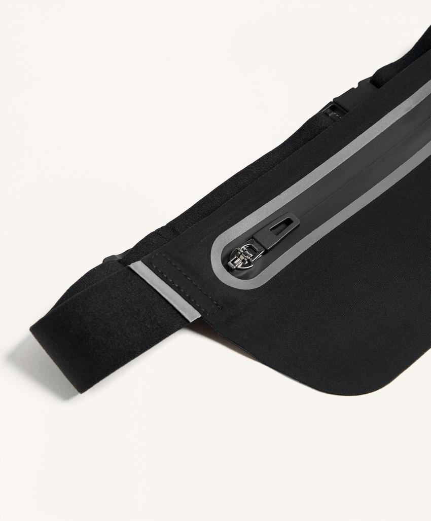 Регулируемая поясная сумка для бега