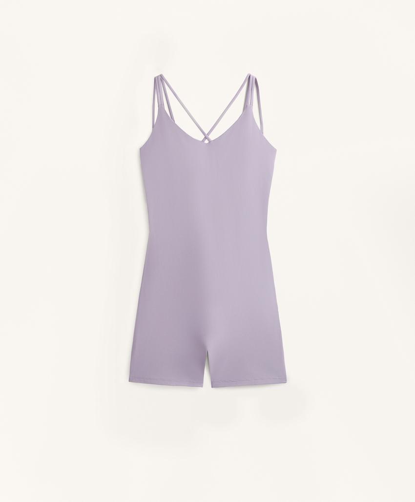 Комбинезон короткий с двойными бретелями comfortlux