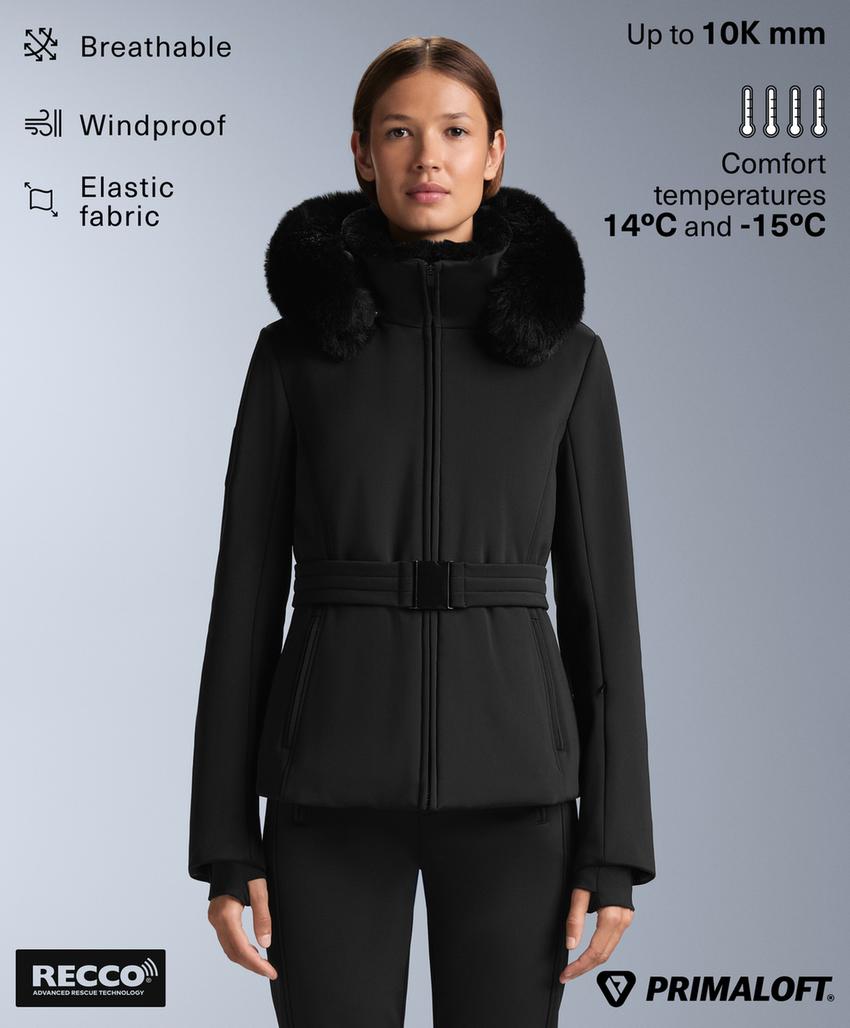 Утепленная ультратонкая куртка ski primaloft® с водоотталкивающей отделкой