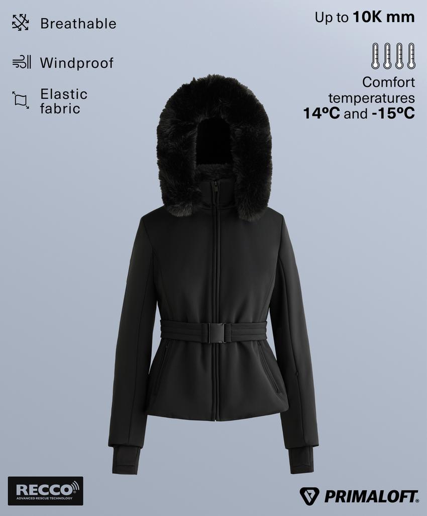 Утепленная ультратонкая куртка ski primaloft® с водоотталкивающей отделкой