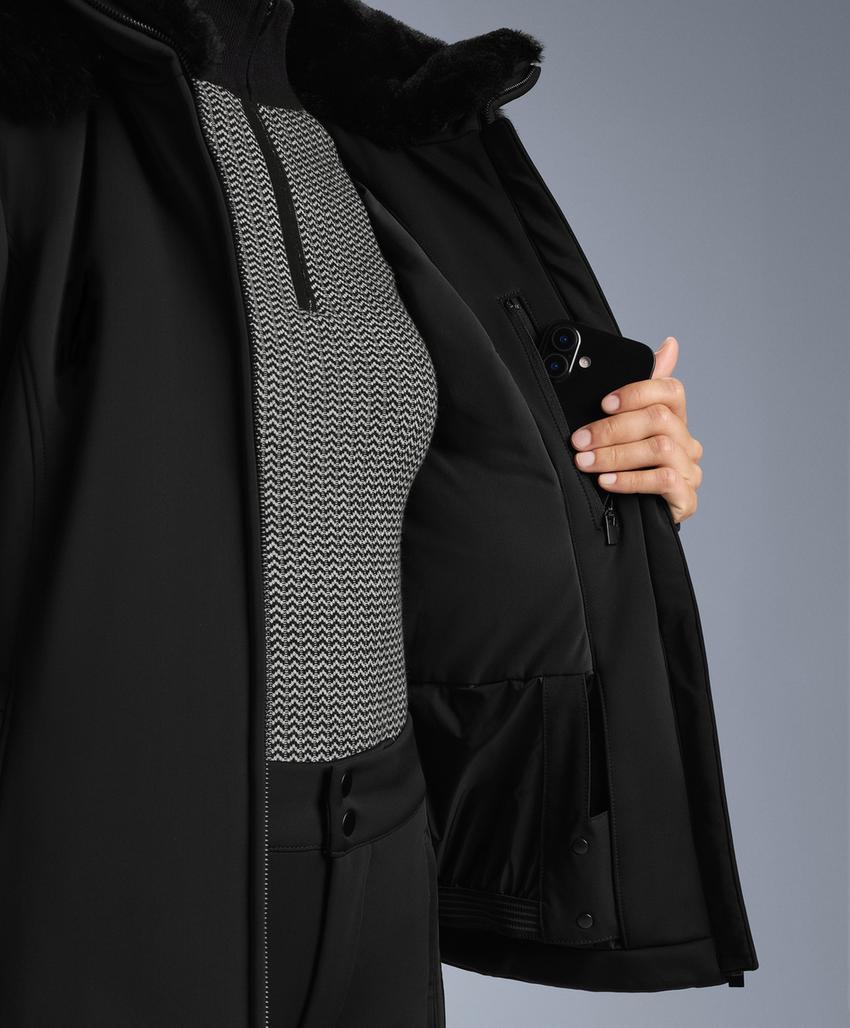 Утепленная ультратонкая куртка ski primaloft® с водоотталкивающей отделкой