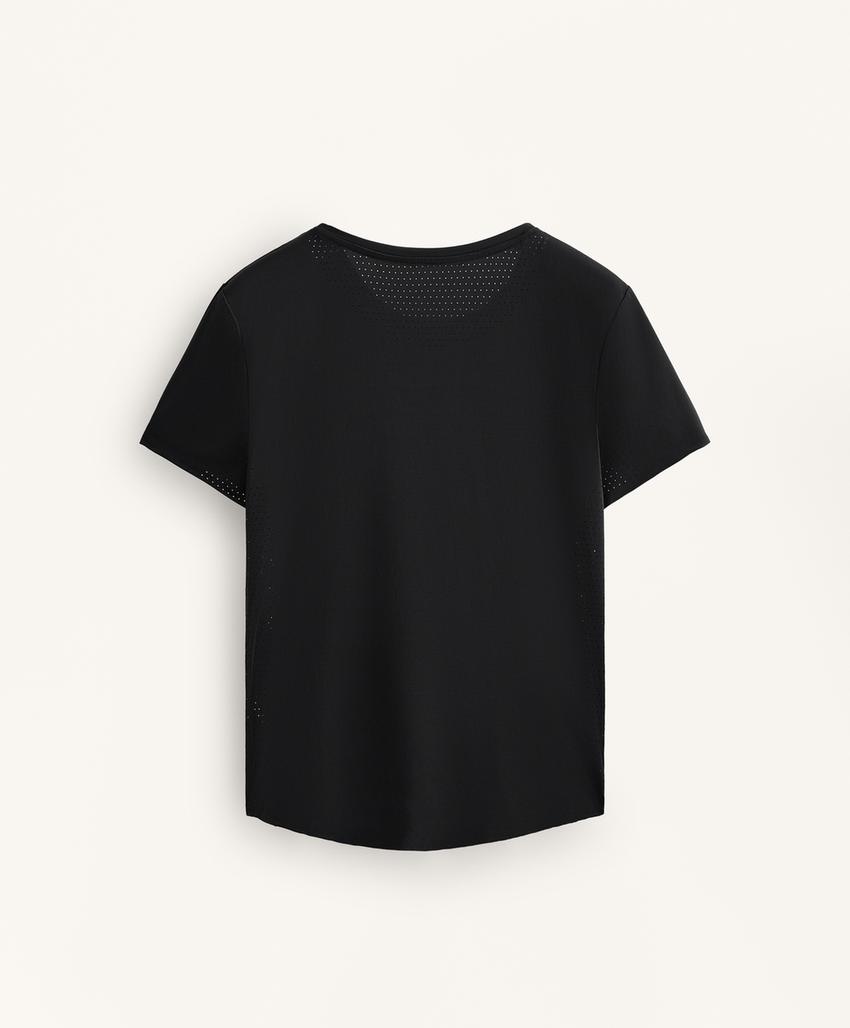 Футболка с коротким рукавом техническая приталенная