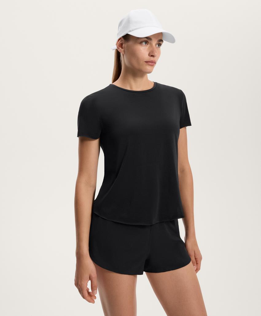 Футболка с коротким рукавом техническая приталенная