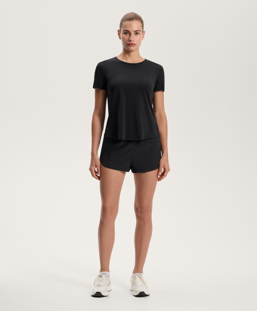 Футболка с коротким рукавом техническая приталенная