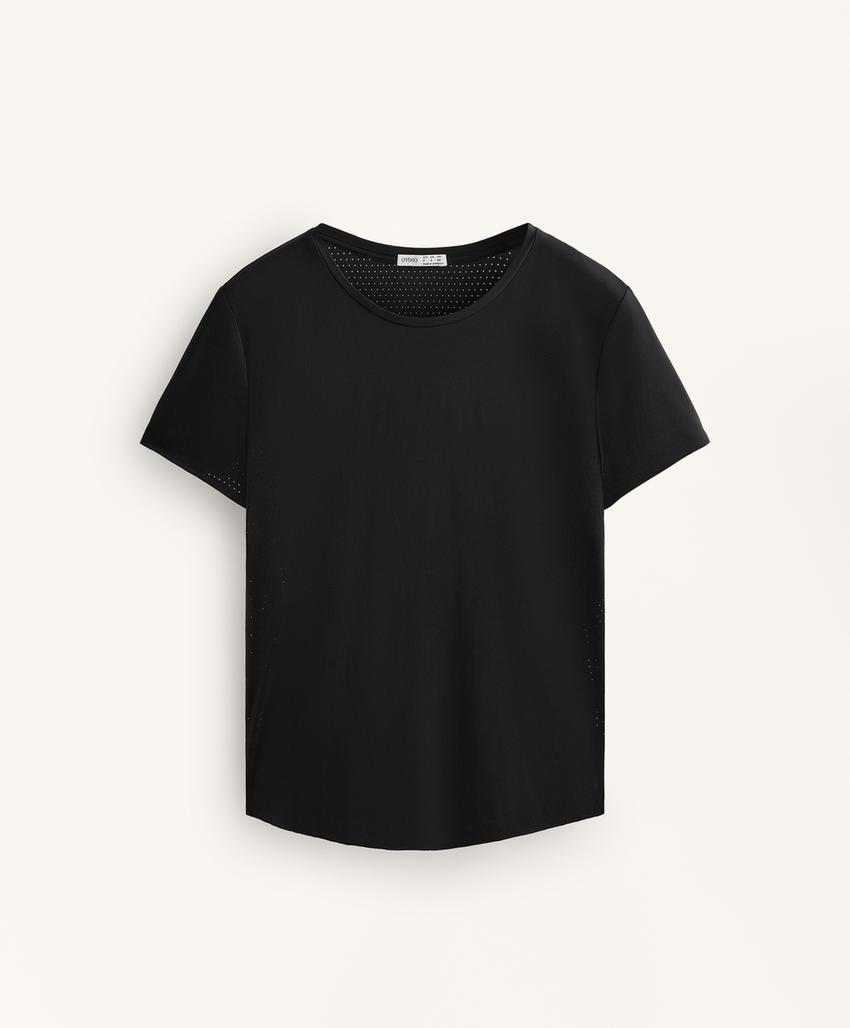 Футболка с коротким рукавом техническая приталенная