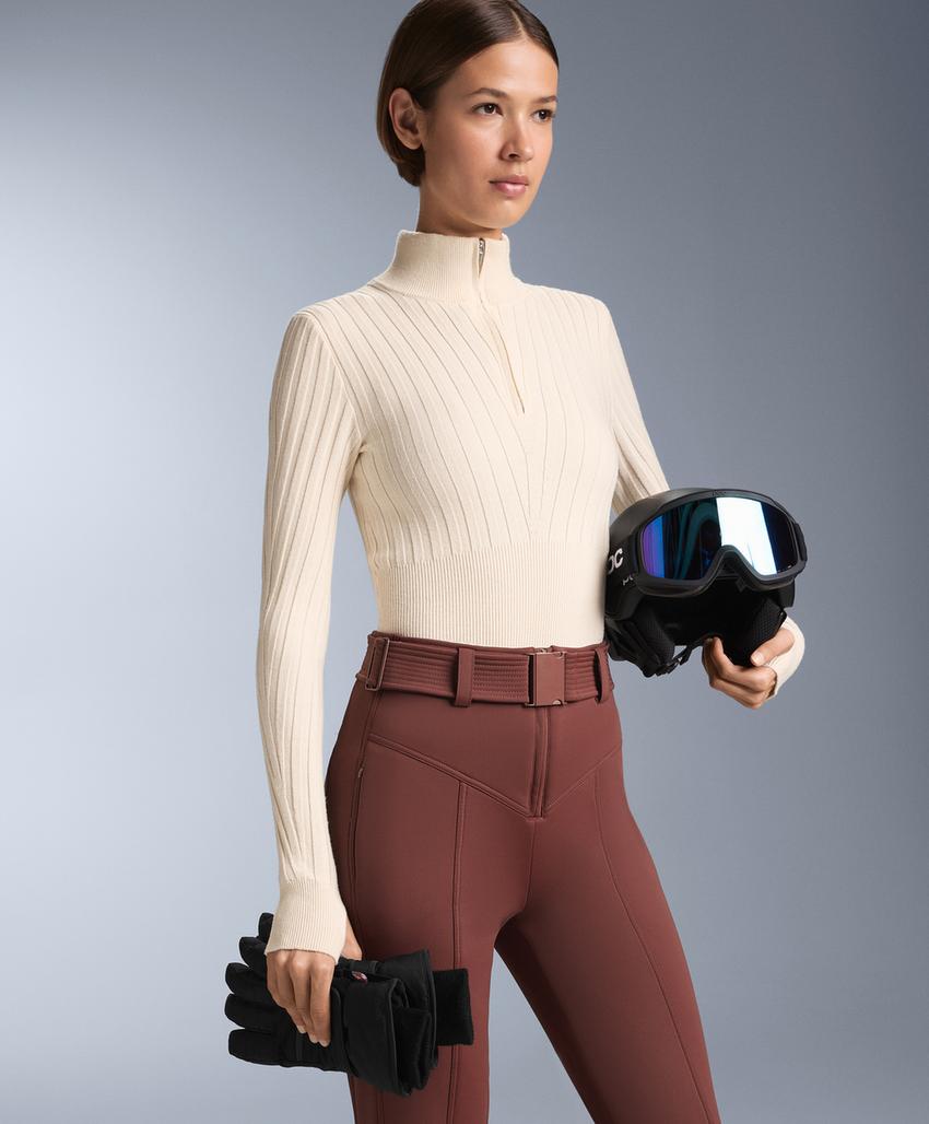 Ребристая термобельевая майка