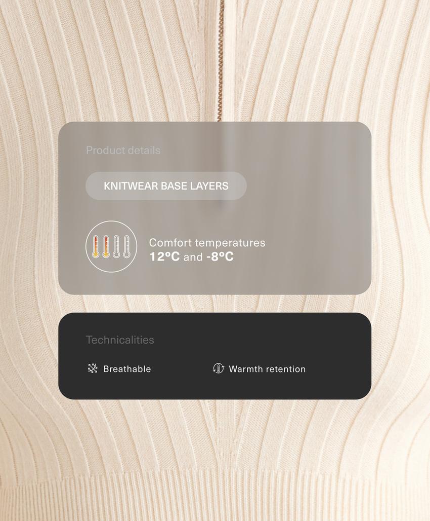 Ребристая термобельевая майка