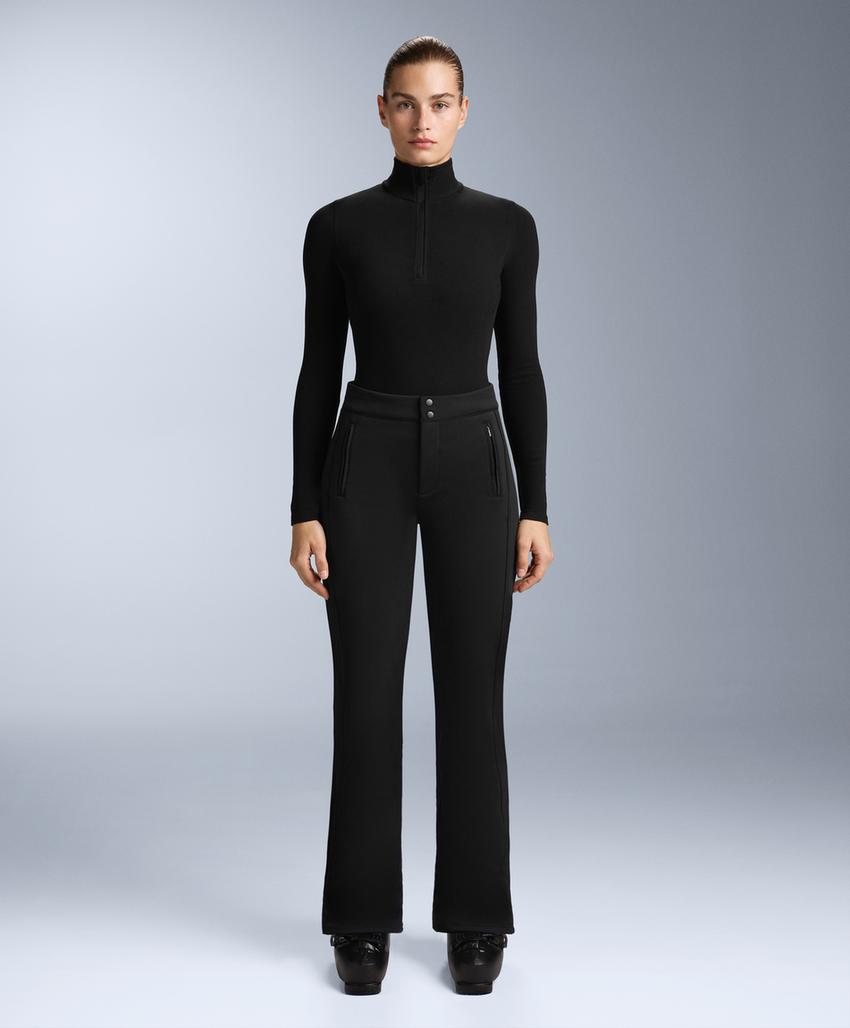 Футболка-термо с застежкой-молнией полар с открытым воротником