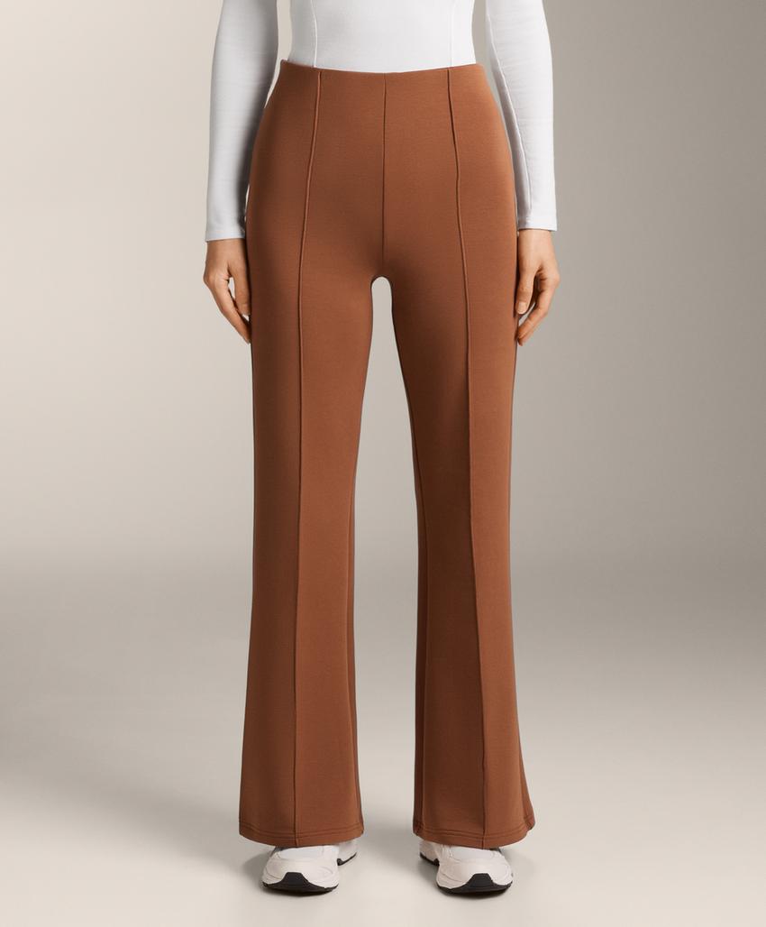 Широкие брюки из хлопка