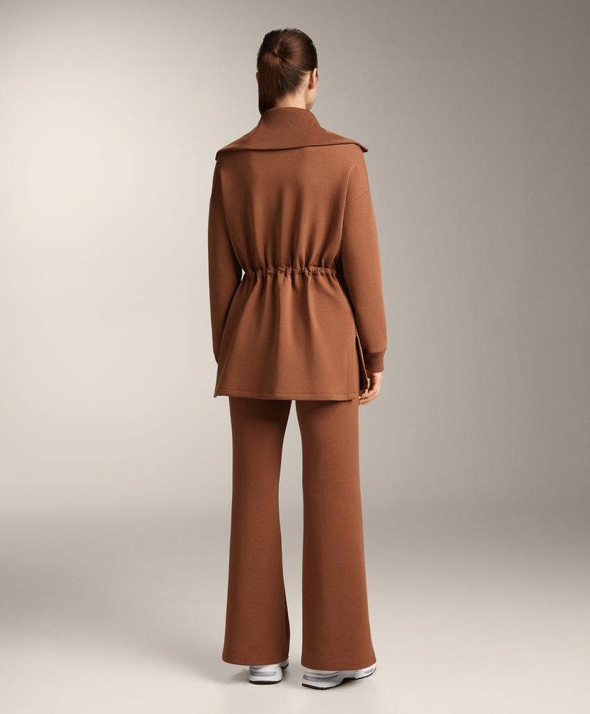 Широкие брюки из хлопка