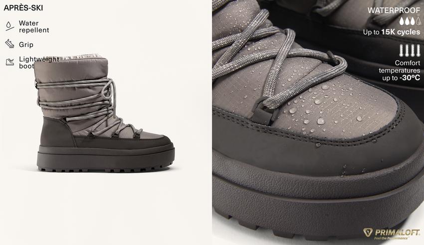 Совмещенные ботинки с шнуровкой из кружева