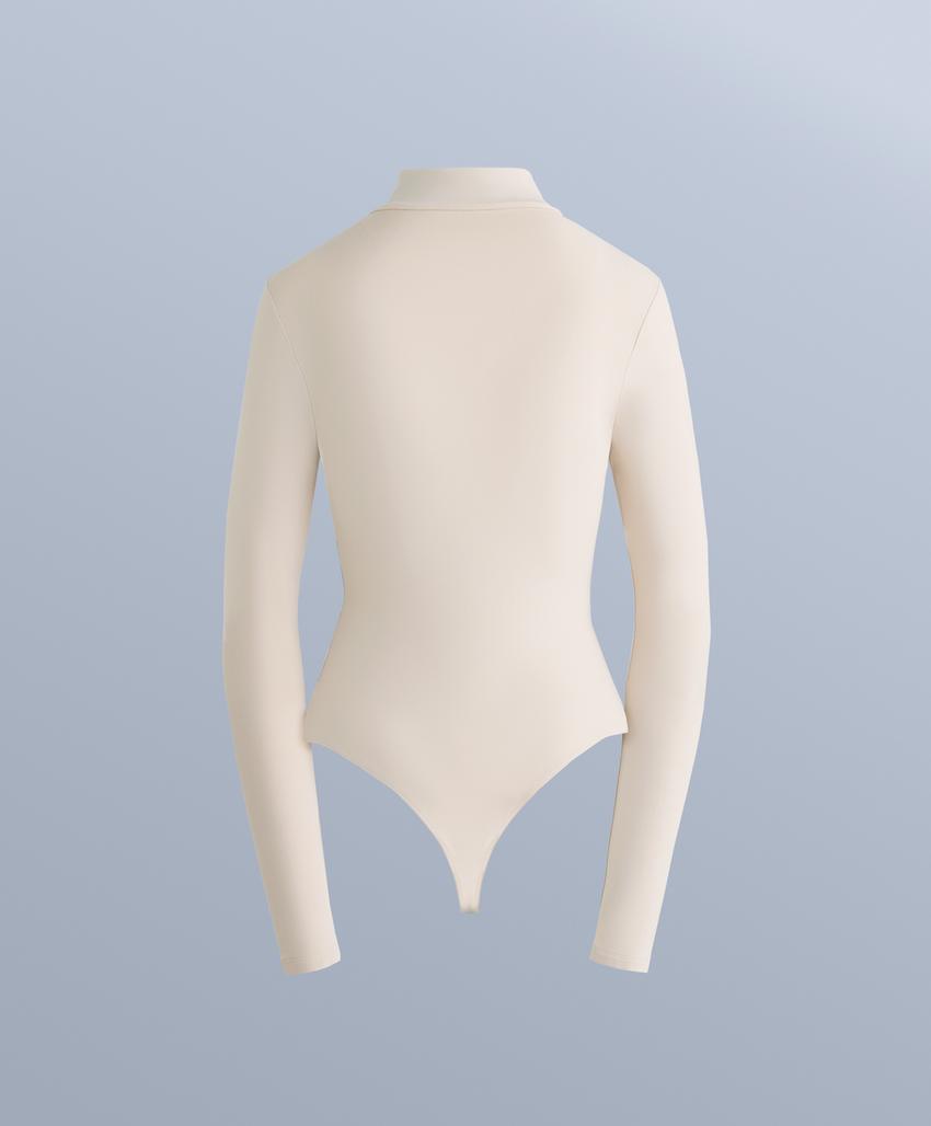 Термобелье боди с застежкой-молнией до половины