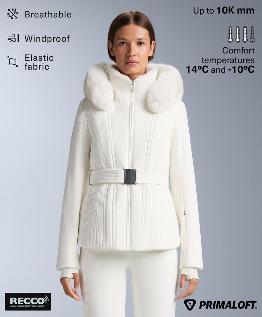 Утепленная куртка супер-облегающего кроя primaloft® ski, водоотталкивающая