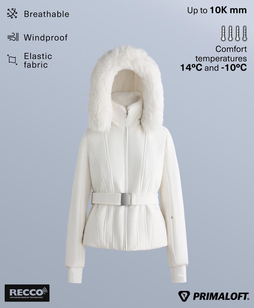 Утепленная куртка супер-облегающего кроя primaloft® ski, водоотталкивающая