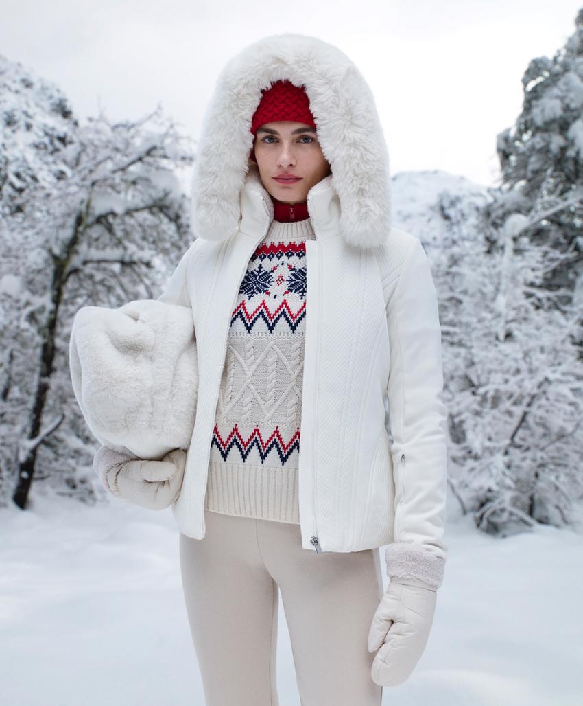 Утепленная куртка супер-облегающего кроя primaloft® ski, водоотталкивающая