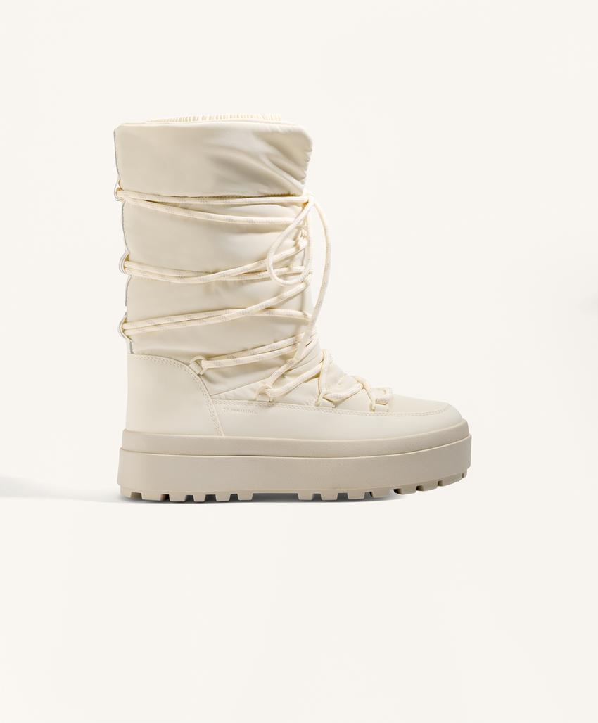 Нейлоновые ботинки для апрès-ски с шнуровкой