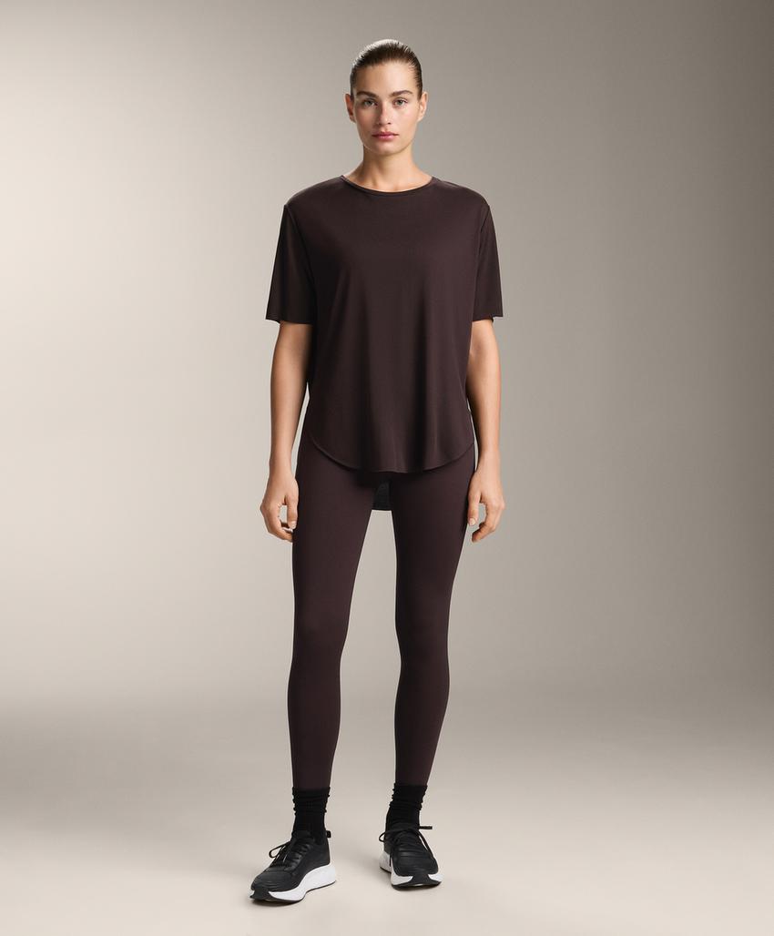 Футболка с коротким рукавом из модально-вискозного материала