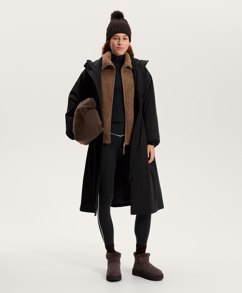 Леггинсы с высокой талией и вставками 65 см до щиколотки comfortlux