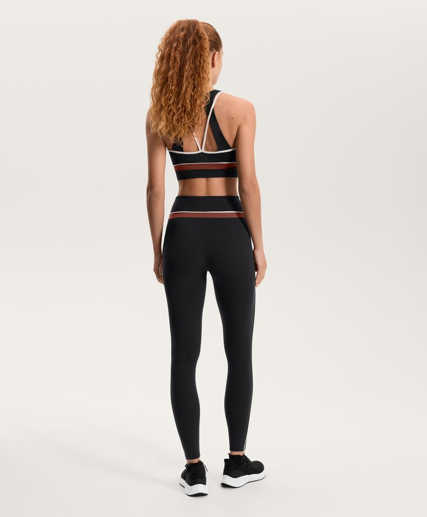 Леггинсы с высокой талией и вставками 65 см до щиколотки comfortlux