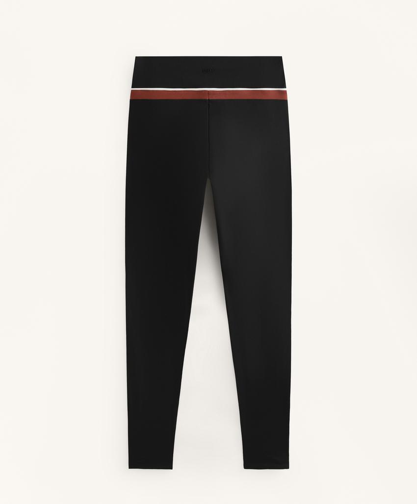 Леггинсы с высокой талией и вставками 65 см до щиколотки comfortlux