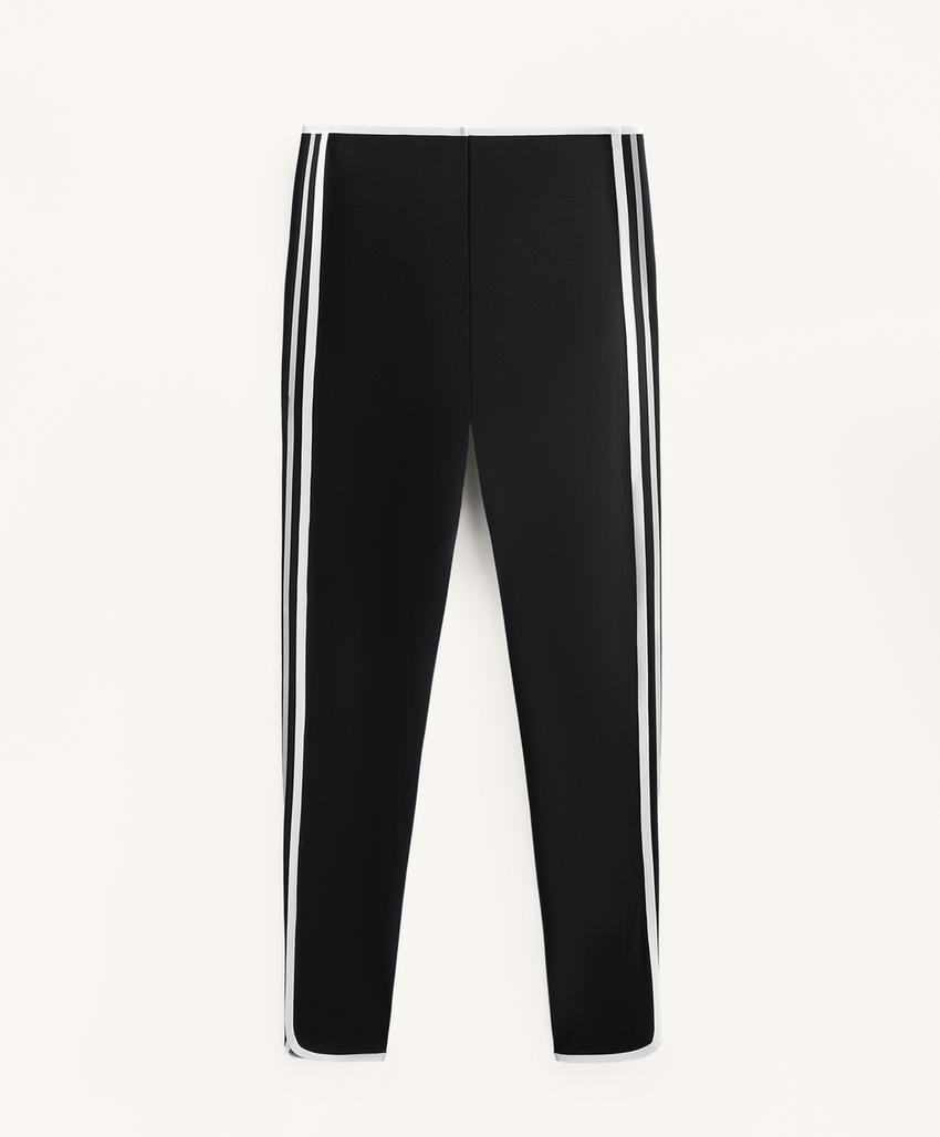 Компрессионные леггинсы с высокой посадкой и контролем живота в ретро-стиле