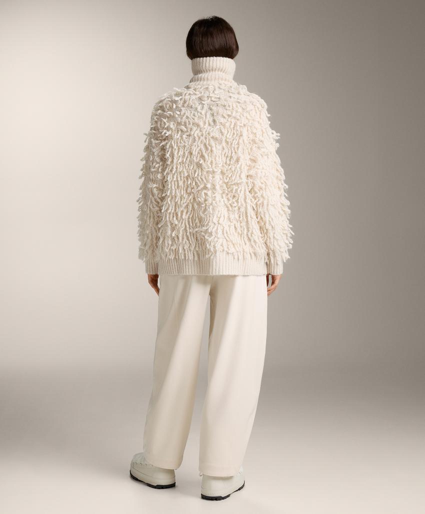 Кардиган с бахромой