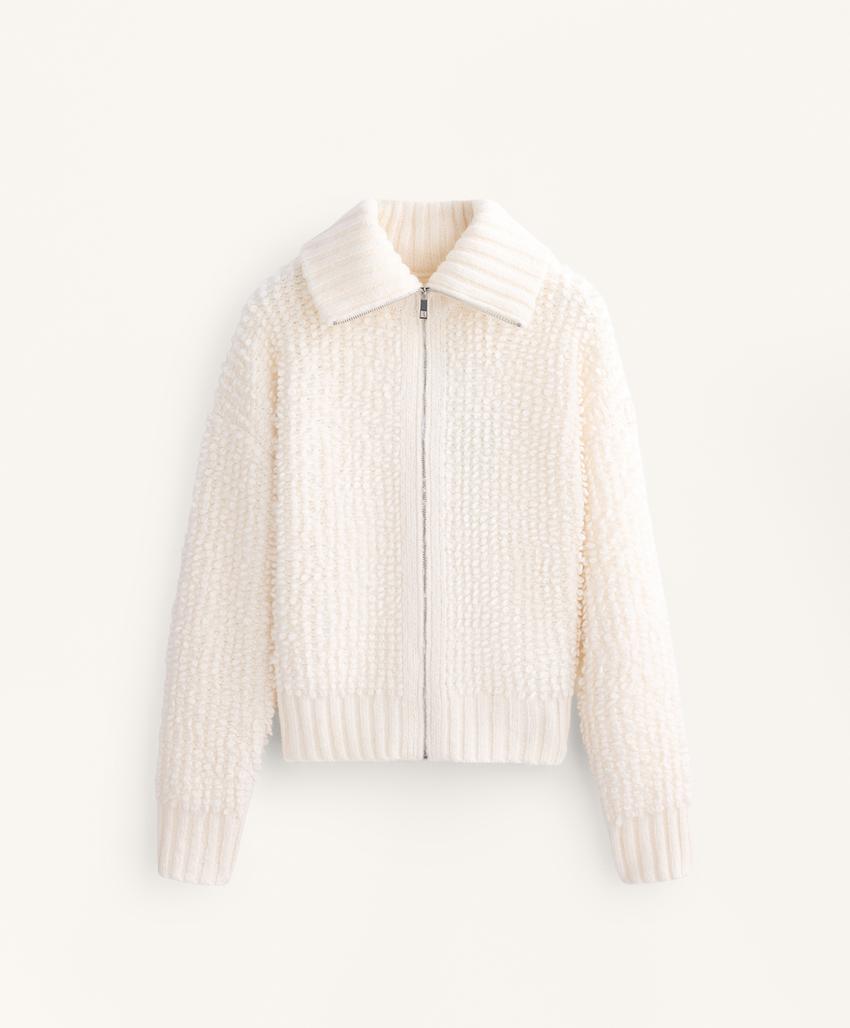 Текстурированный кардиган