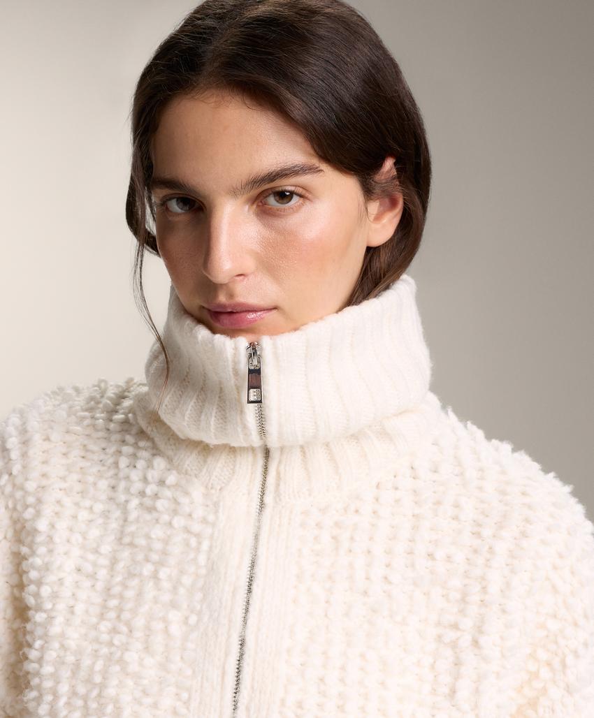 Текстурированный кардиган