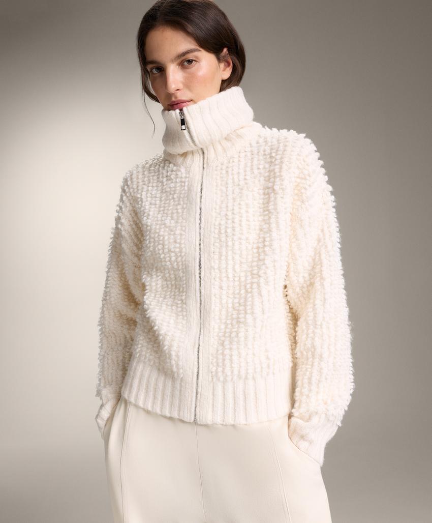 Текстурированный кардиган