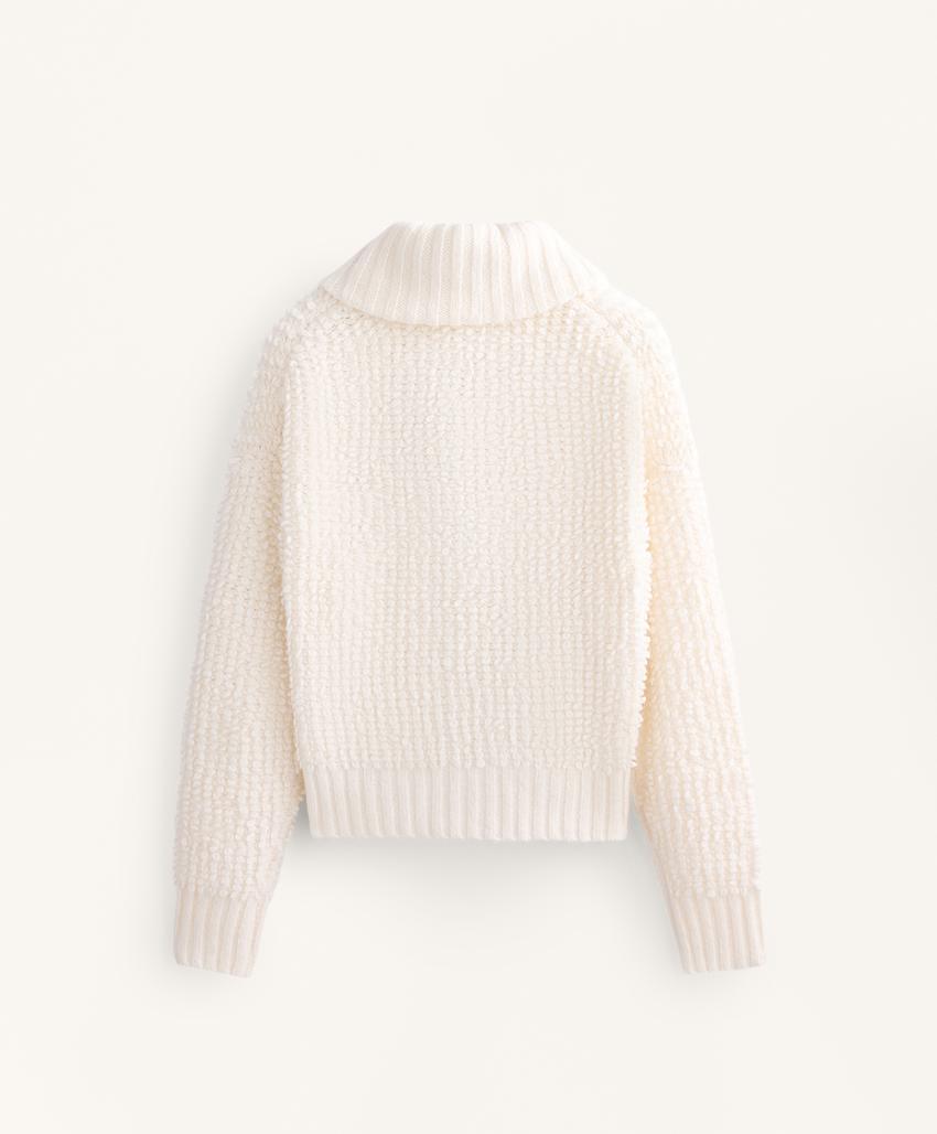 Текстурированный кардиган