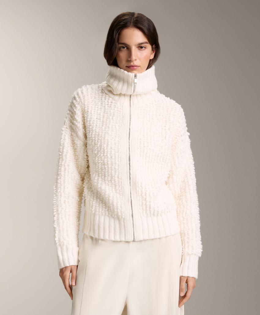 Текстурированный кардиган