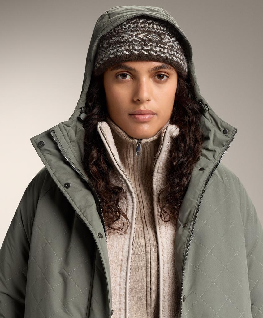 Ободок с жаккардовым узором