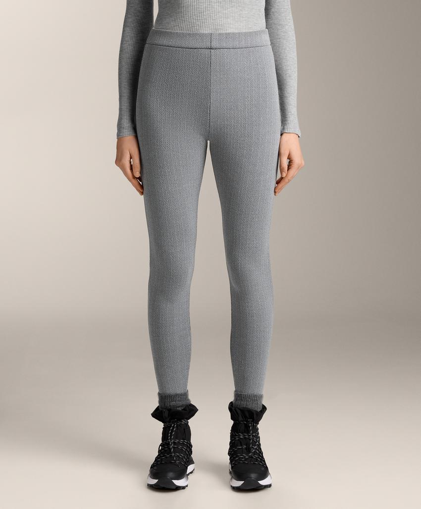 Супер-экстра-теплые плетеные леггинсы с высокой посадкой на щиколотку 70 см