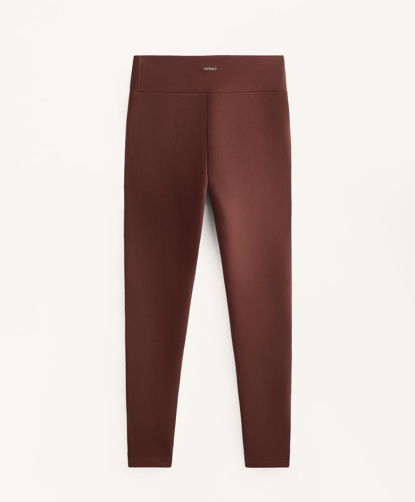 Супер-экстра-теплые безшовные леггинсы с высокой посадкой на щиколотку 70 см