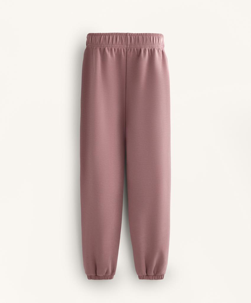 Брюки-джоггеры из мягкого модала с начесом