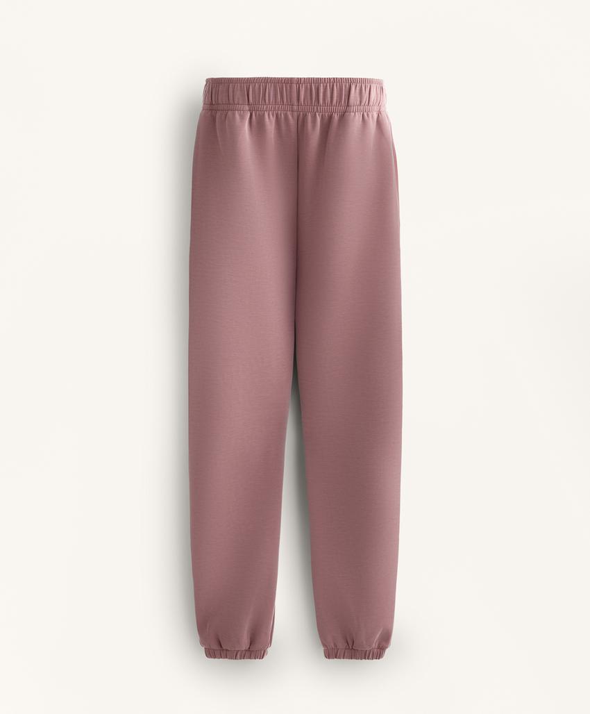 Брюки-джоггеры из мягкого модала с начесом