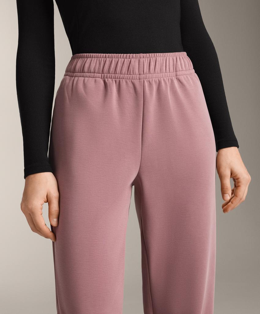 Брюки-джоггеры из мягкого модала с начесом