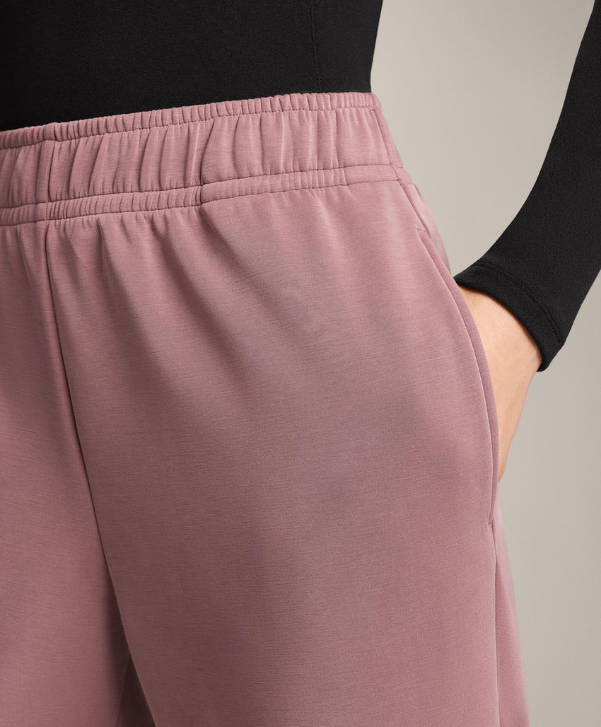 Брюки-джоггеры из мягкого модала с начесом