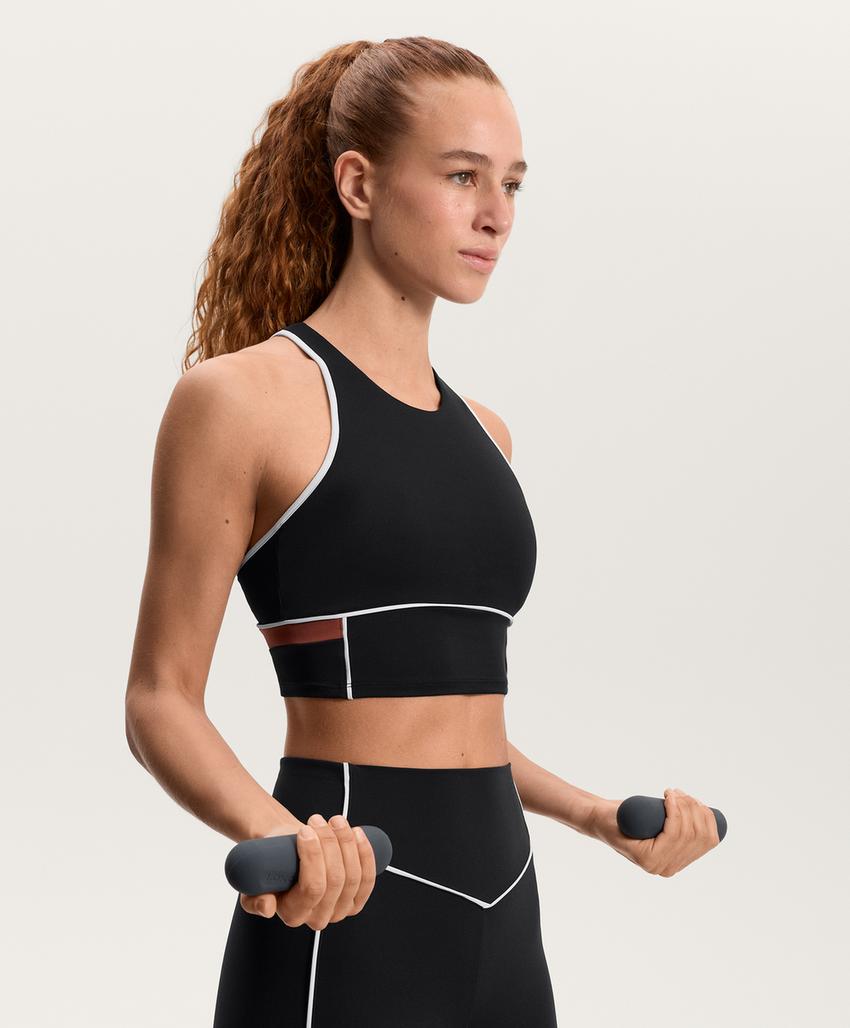 Топ с блочными вставками comfortlux