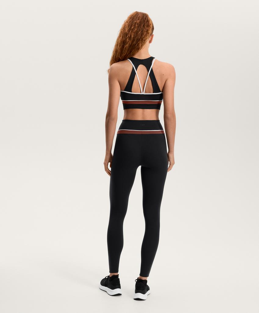 Топ с блочными вставками comfortlux