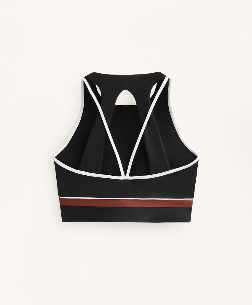 Топ с блочными вставками comfortlux