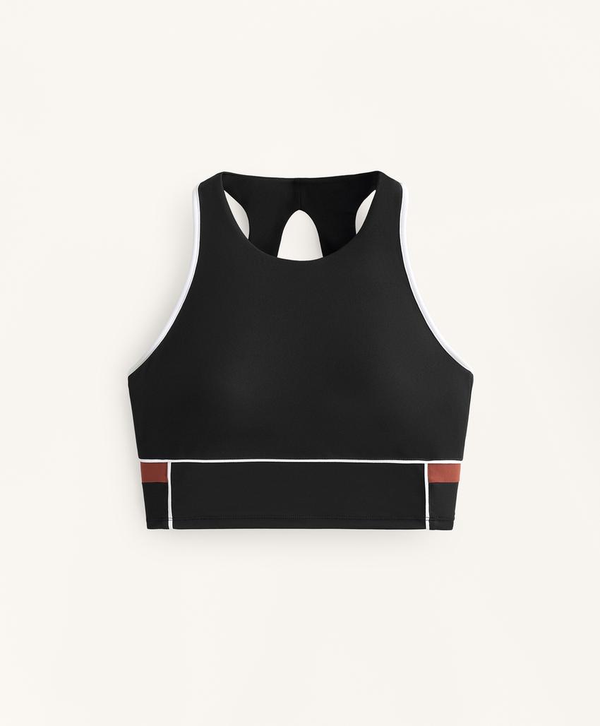 Топ с блочными вставками comfortlux