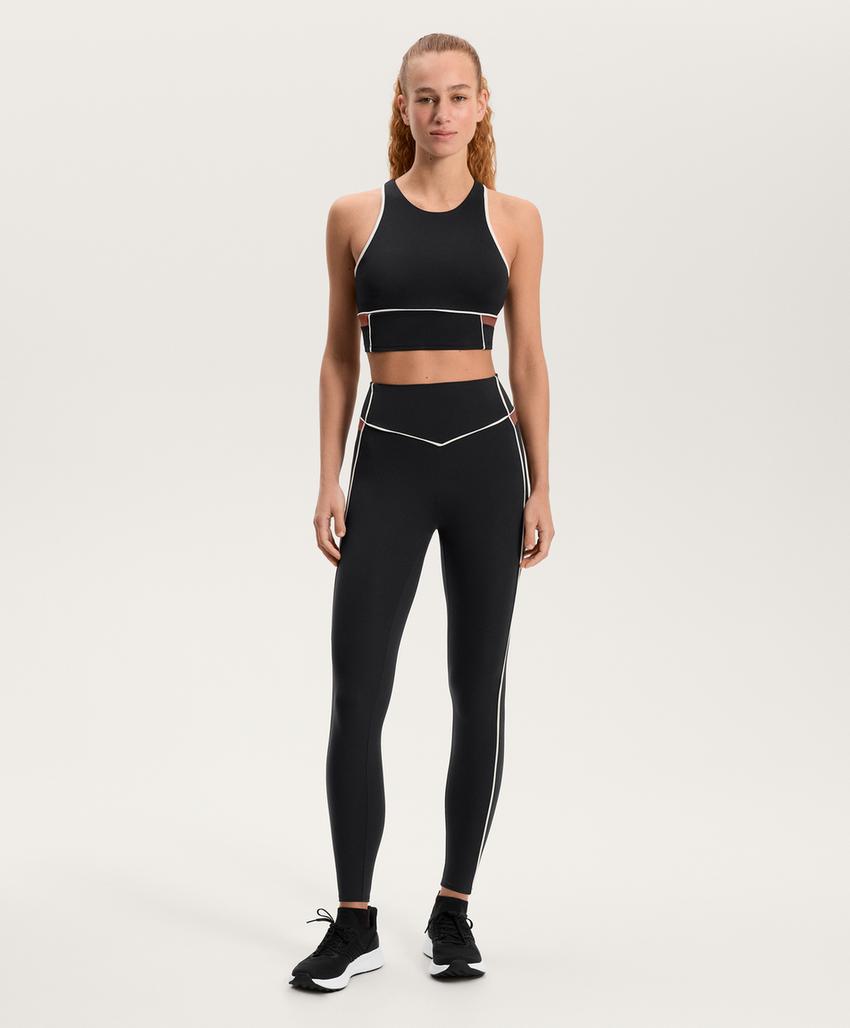 Топ с блочными вставками comfortlux