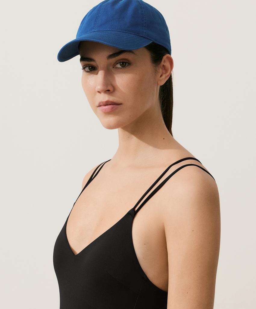 Купальник с перекрестными лямками